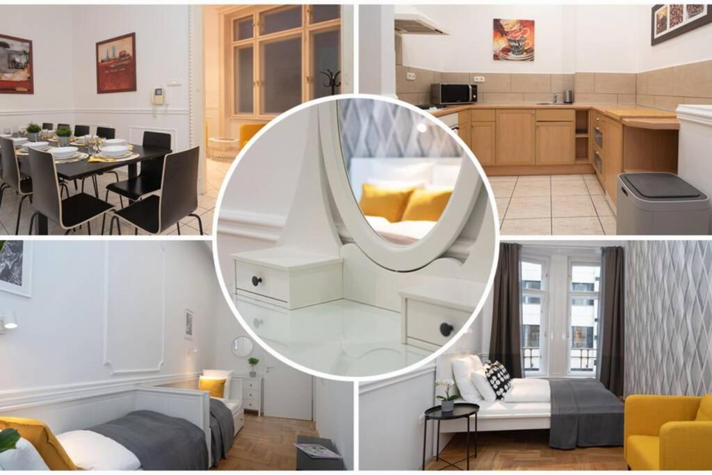 Best Located, 150 M2 5 Bedrooms Apt., ブダペスト エクステリア 写真